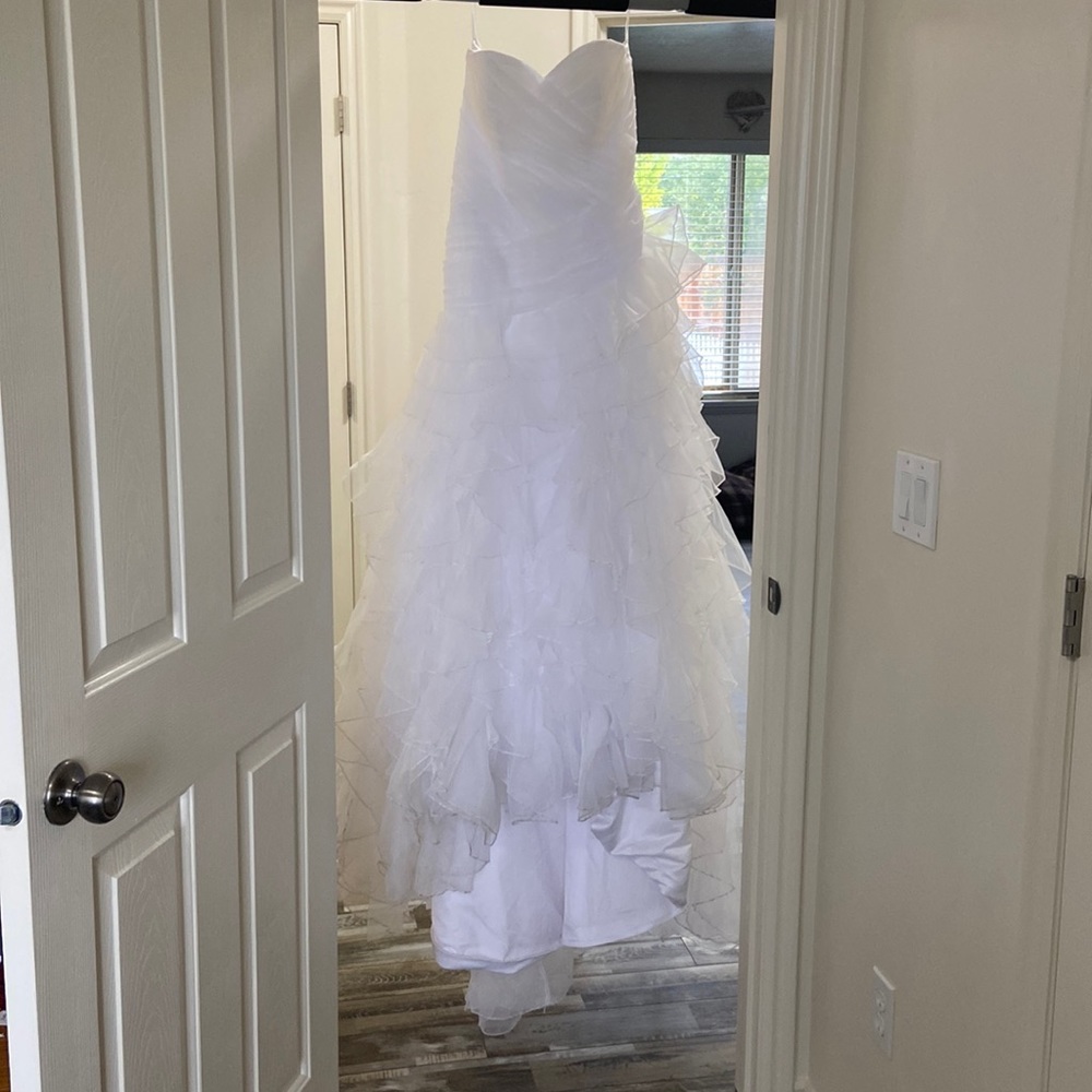 White wedding dress